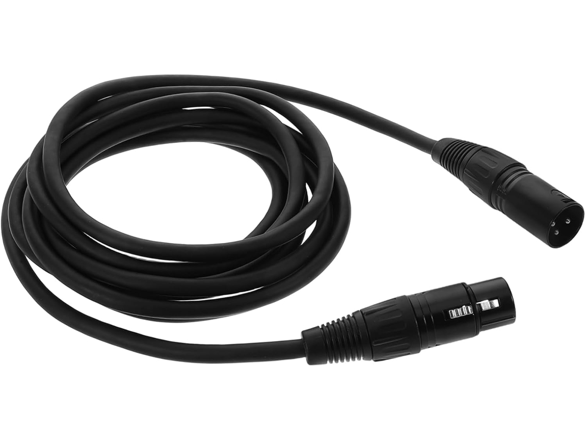 Cabo De Áudio Xlr Compatível Com Linha Balanceada Xlr Para Equipamentos De Gravação De Som. Gokoco