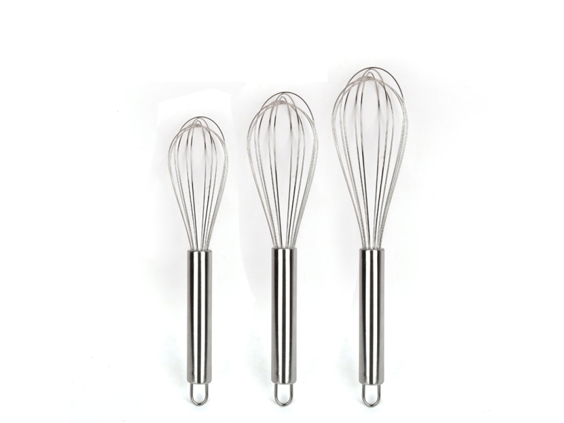 Batedores Manuais De Aço (20cm)