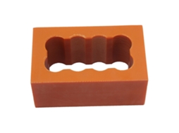 Ferramenta de fixação ajustável de plástico industrial de 2 fileiras para soldagem de baterias 18650 (2x4 peças)