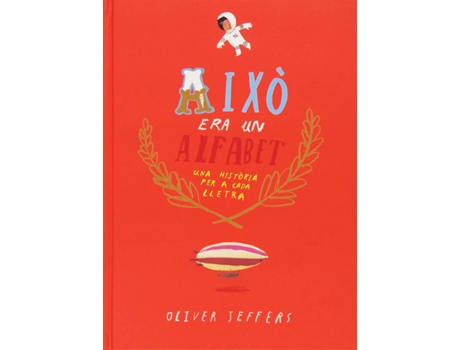 Livro Això Era Un Alfabet de Oliver Jeffers (Catalão)