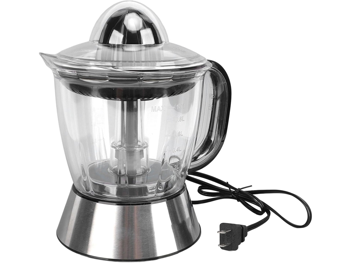 Espremedor de frutas cítricas elétrico genérico de 25 W, potente extrator de sucos de duas vias para uso doméstico e familiar.