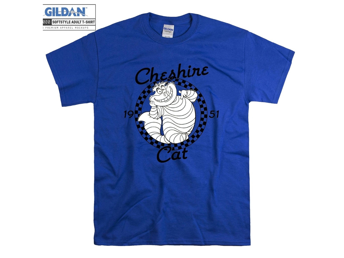 T-shirt Rockinstone Classic Cheshire Cat（m）