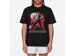 Rockinstone Army Of Darkness Movie Army Of Darkness Movie Bloody Black Adult T-shirt Size:s