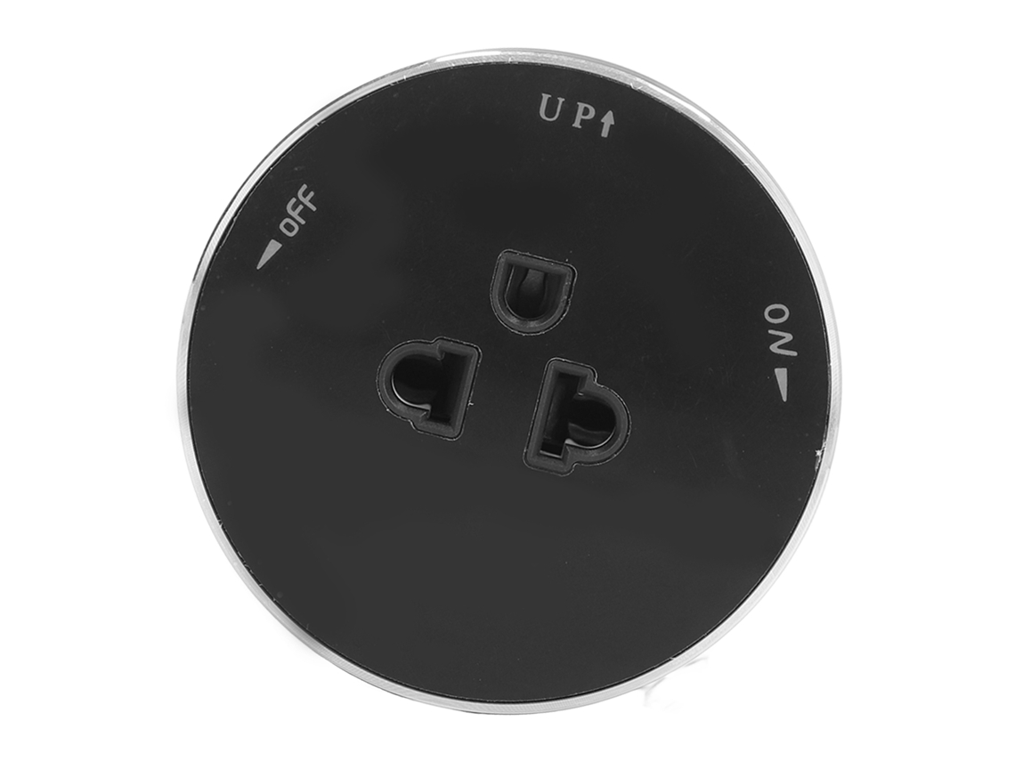 Laxiscreed Adaptador De Energia Universal Com Socket Móvel E Luz Indicadora - 250v