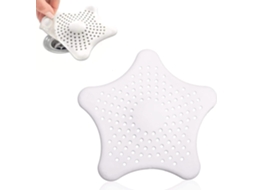 Coador De Silicone Para Pia, Coador De Cabelo Para Chuveiro, Banheira Em Formato De Estrela-do-mar E S