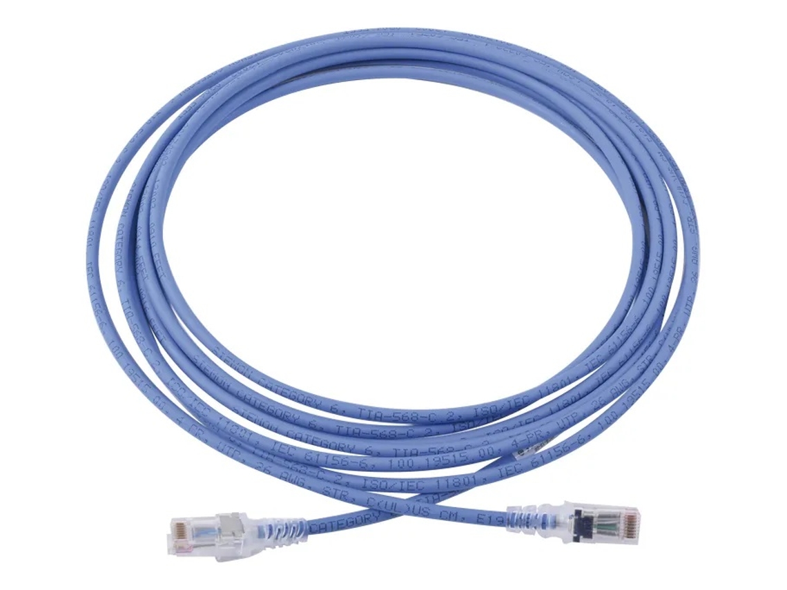 Lurelia Patch Cord Cat6 Utp 15 Pés Azul Cm/lszh Rj45, Cabo De Ligação Para Rede Estruturada