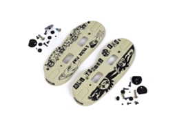 Base de Patins em Linha Souls Db Dourado Eu 35-36-37Mesmer