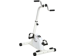 Bicicleta Ergométrica para Reabilitação de Braços e Pernas com Altura e Resistência Ajustáveis,display Lcd,branca BTFORUS