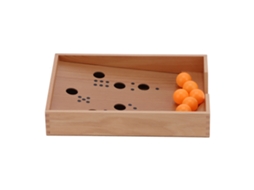 Primerox caixa de Ténis de Sopro em Madeira Montessori Brinquedo Educativo para Bebês com 3+ Anos