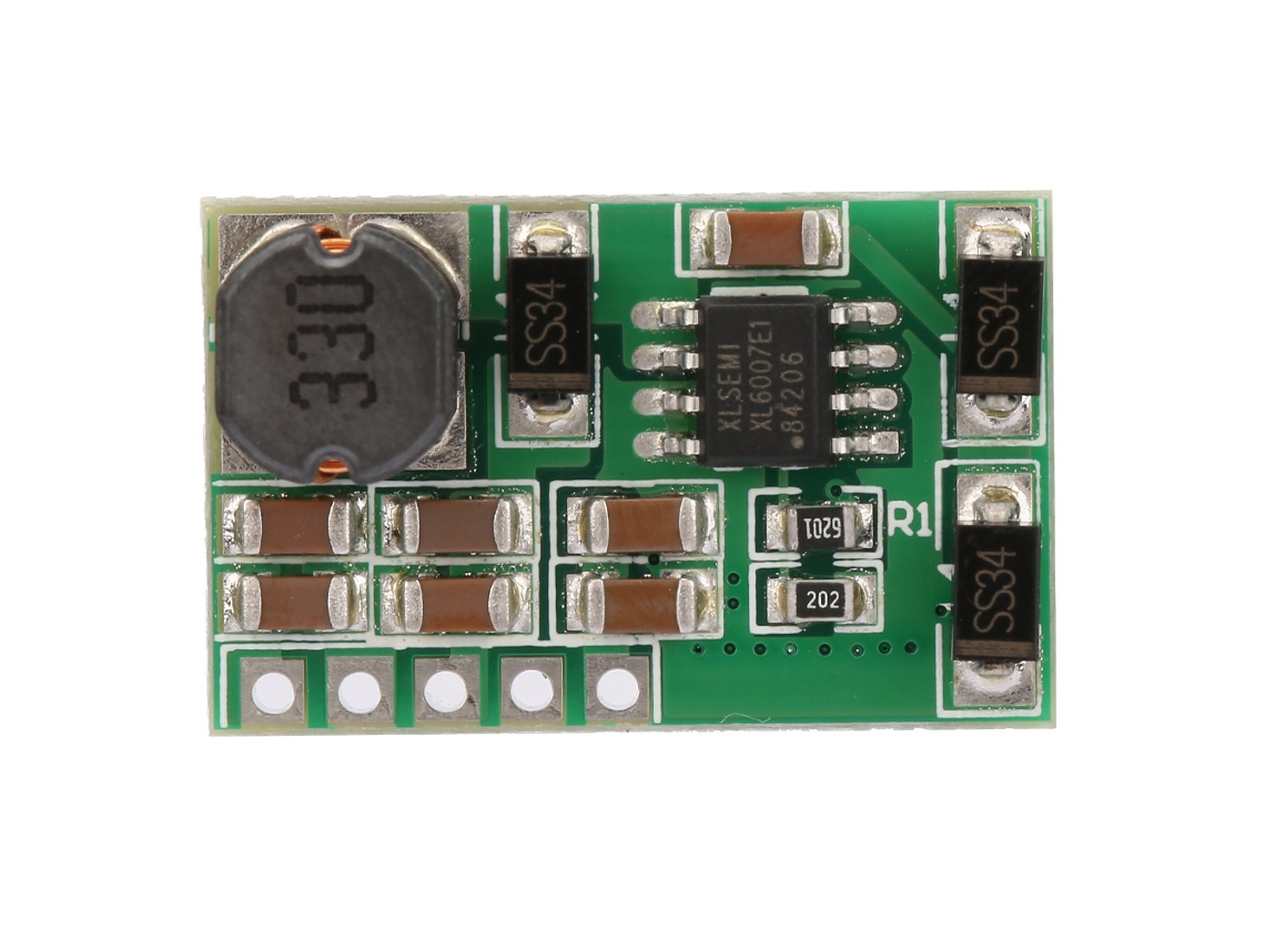 Módulo Conversor Boost Dc Dc Step Up com Adc Dac Lcd (3v~18v para ±6v)