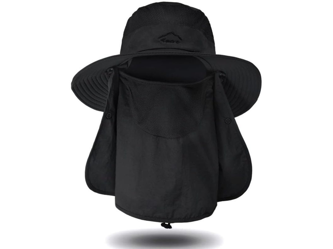 2026 sombrero de Sol Al Aire Libre Unisex Plegable Transpirable Impermeable Con Visera Ancha para Senderismo Pesca Jardín