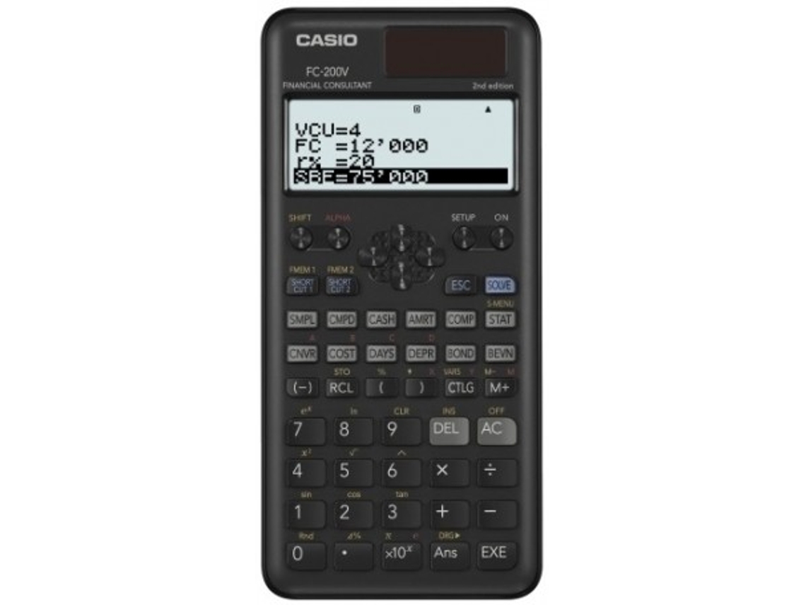 Calculadora CASIO Preto