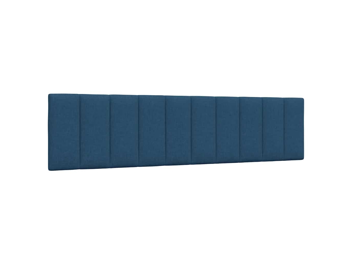 Vidaxl Almofadão De Cabeceira Hanko 200 Cm Tecido Azul