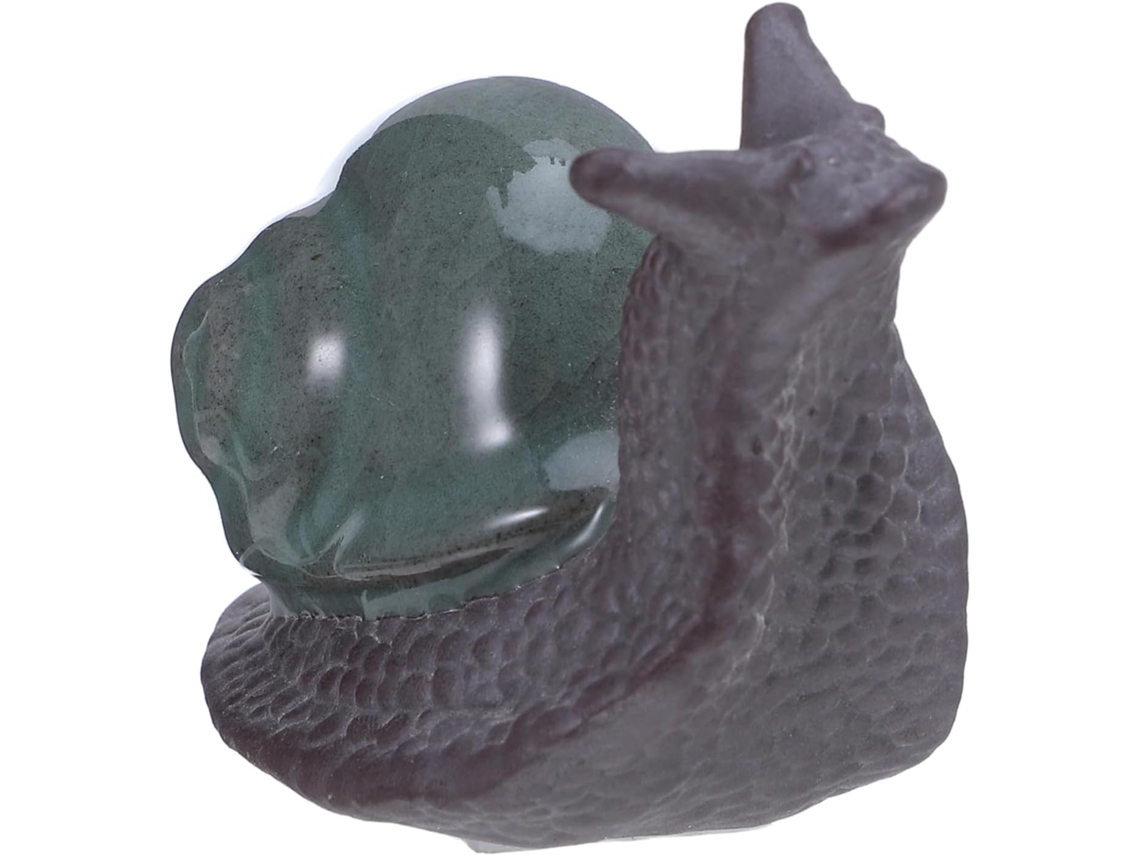 Caracol Decorativo De Cerâmica Para Escritório, Miniatura Para Paisagem, Escultura De Animal, Adequado Para Uso Interno Gokoco