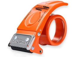 Dispensador de Fita Adesiva, 50 Mm , Dispensador de Fita Adesiva Manual, Laranja GOKOCO (2 Polegadas)