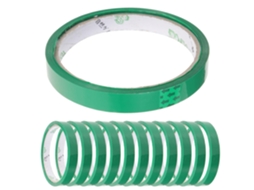 Fita adesiva verde Heallily para embalagens de vegetais, durável e amplamente adequada para selar sacos.