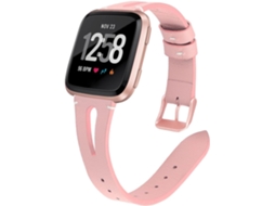 Pulseira De Relógio Com Fivela De Metal, Design Floral Ergonômico, Branca E Cinza, Para Adultos. Gokoco