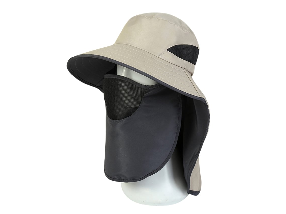 Chapéu Uv com Flap Face e Pesca Unisex