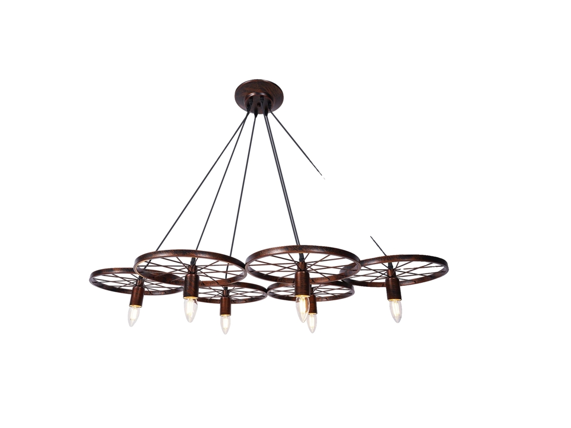 Candelabro, Design De Roda Retrã´, Uso Interno, Multi Oem
