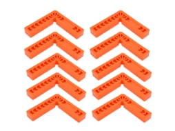 10pcs Posicionador Auxiliar Ângulo Reto 90 Graus Ruler Carpintaria Ferramenta