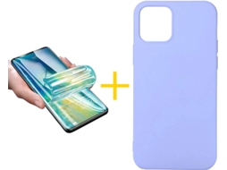 Capa + Película para iPhone 12 Pro SKYHE Roxo