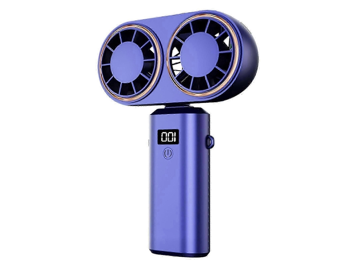 Ventilador Portátil Recarregável Pequeno De 2025, Mesa Dobrável Mini Com Visor Digital