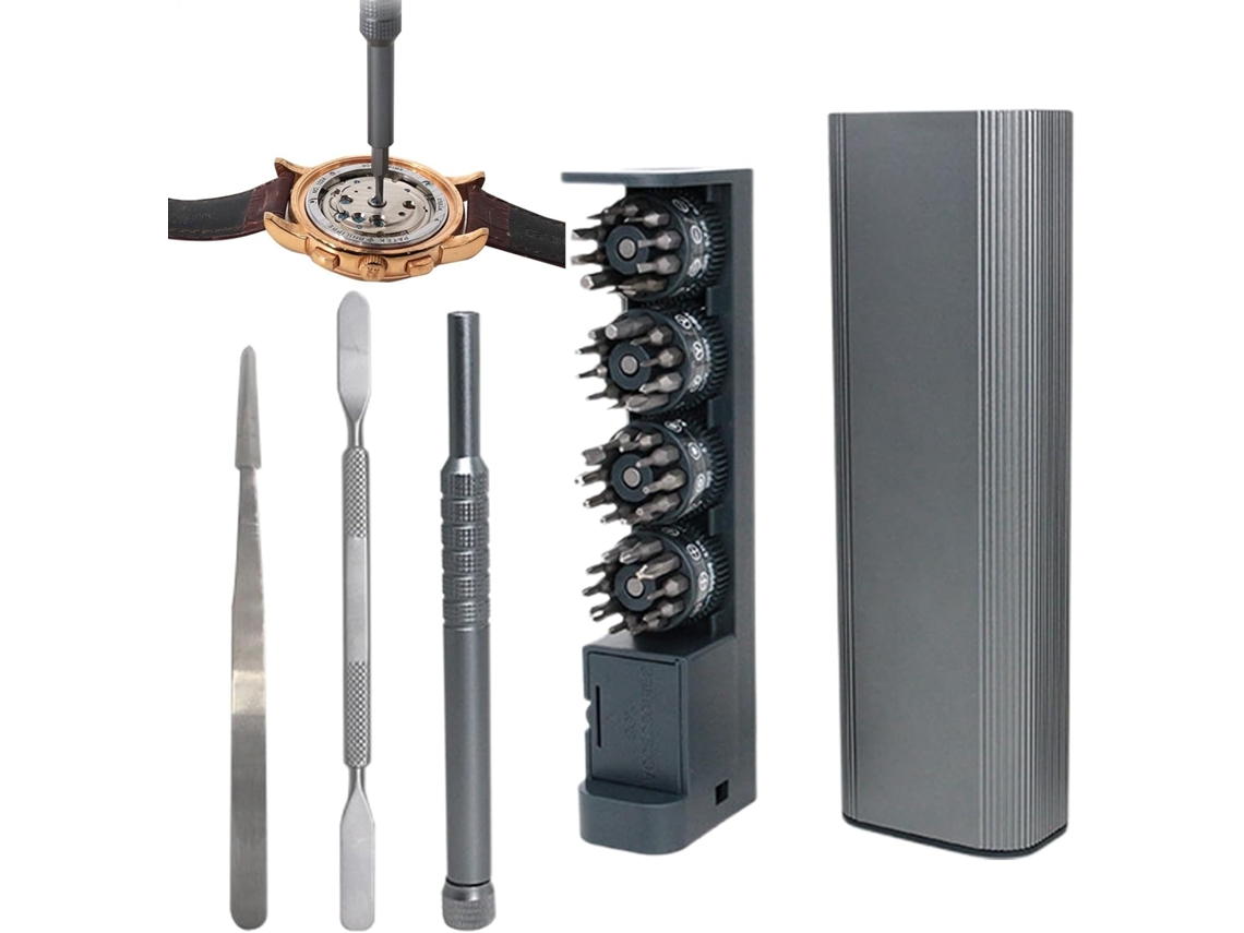Conjunto De Chaves Fenda Pequenas Com Ferramenta Magnética Para