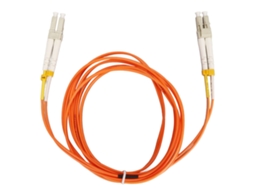 Cabo De Fibra Óptica Multimodo Om2 Duplex Lc Para Lc De 2 Metros Para Transceptores Sfp Em Switches Ethernet. Aquaforge