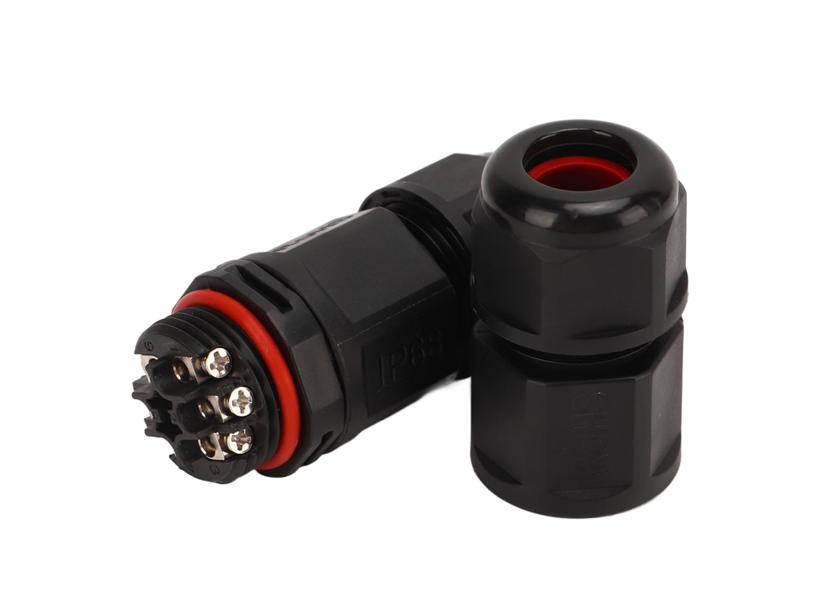 2 Piezas Caixa De Conexão 380v Conector De Cabo Impermeável Ip68 Com Caixa Plástica Para Farol L20 6