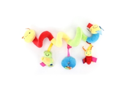 Primerox brinquedo de Pelúcia Espiral para Berço e Carrinho Bebê Educativo Hanging Toy