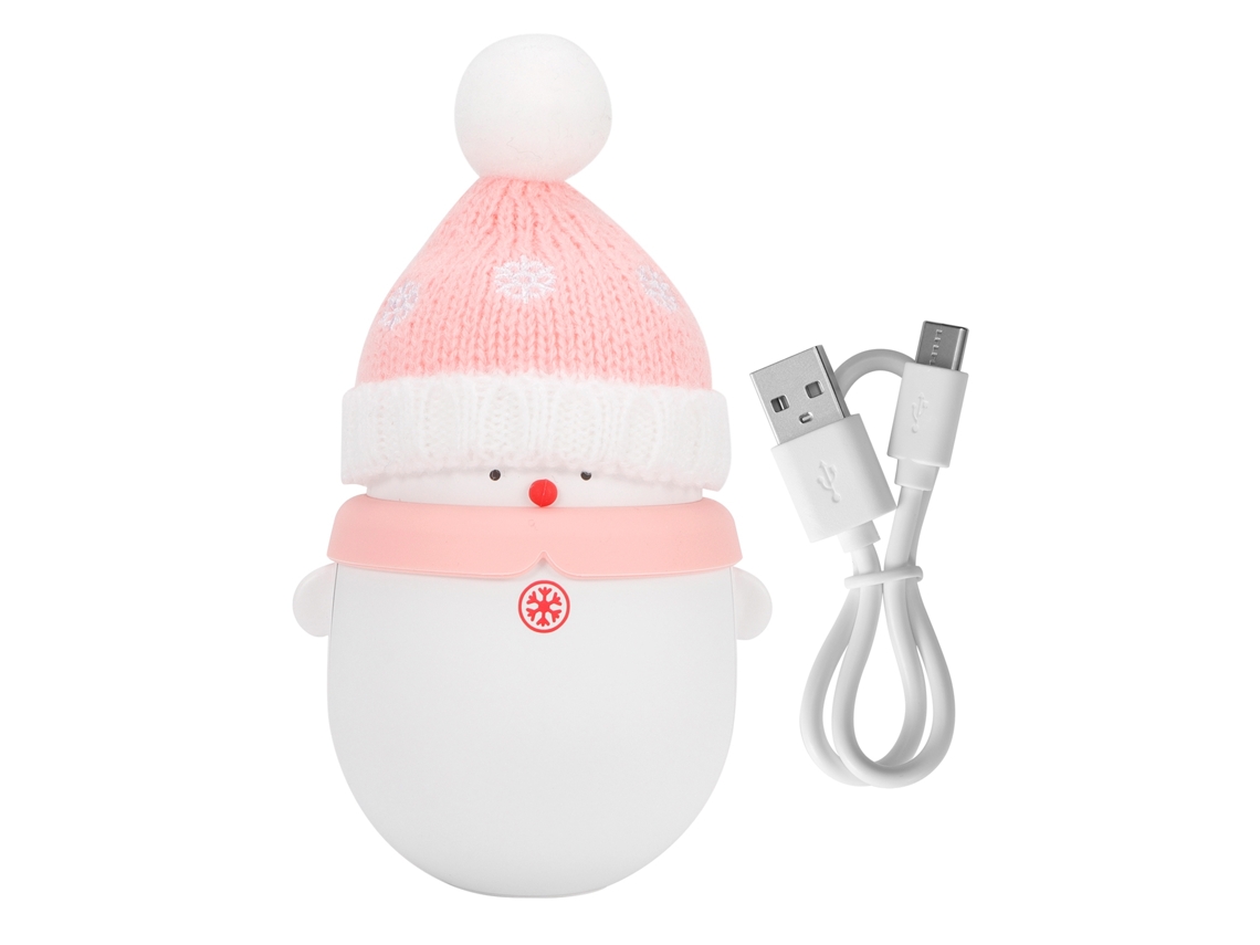 Laxiscreed Aquecedor De Mãos Cartoon 2 Em 1 Com Usb E Bateria Externa