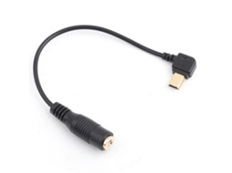 Adaptador De Microfone Usb Para Gopro Hero 3 4 Cabo Conector De Ligação De Microfone 3.5mm