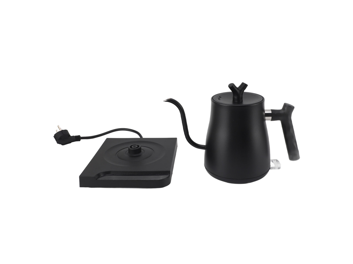 Chaleira Elétrica de Pescoço de Ganso 800ml 1000w Aço Inoxidável 304 para Café e Chá | S/MARCA