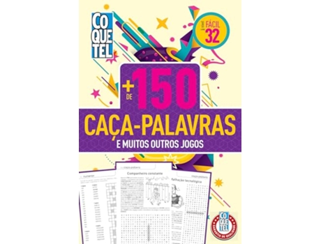 Livro Coquetel Mais De 150 Caça-Palavras 32 de Editora Coquetel (Português)