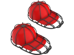 Gaiola Para Máquina De Lavar Chapéus, Design Durável Que Garante Proteção Resistente E Durável, Protegendo Seus Chapéus Preciosos (pacote Com 2)