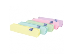 Estojo Quadrado Pequeno Oxford Live&Go Cores Pastel