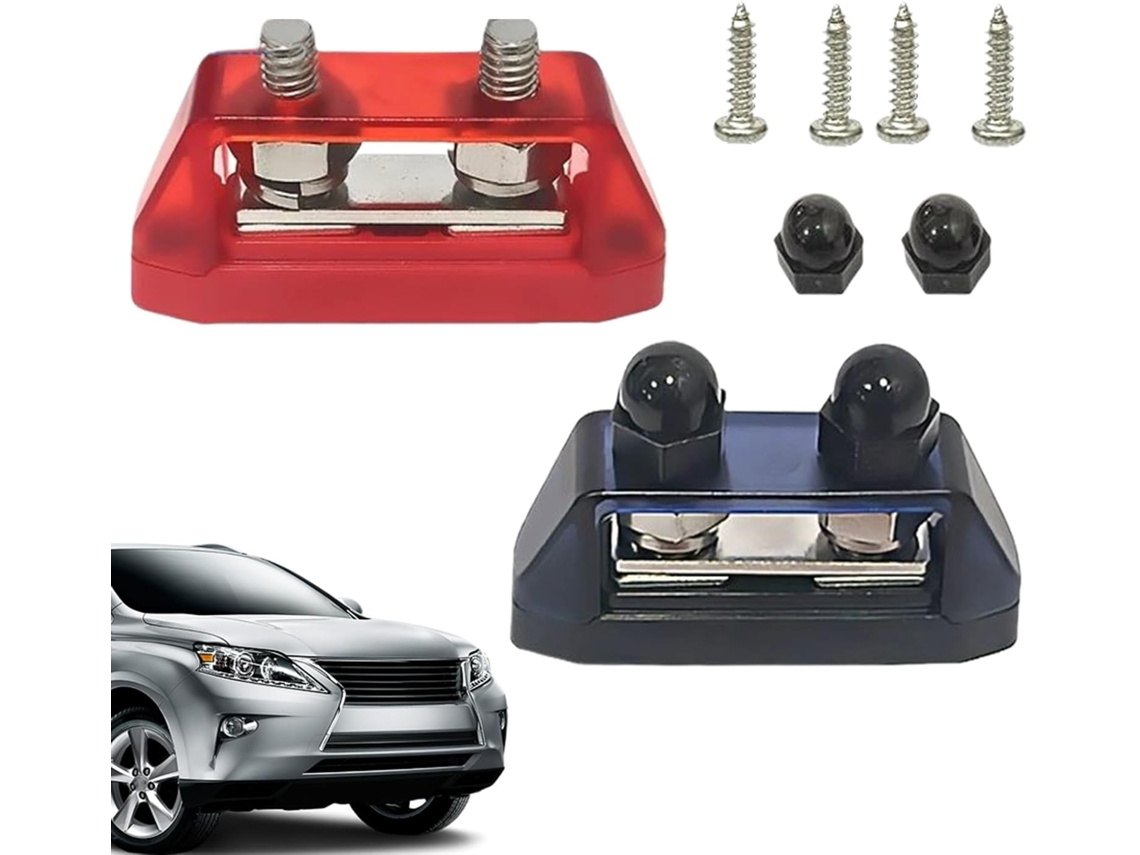Conjunto De 2 Blocos De Distribuição Automotiva, Suportes Isolantes Para Bateria Eletrônica De Autocaravana