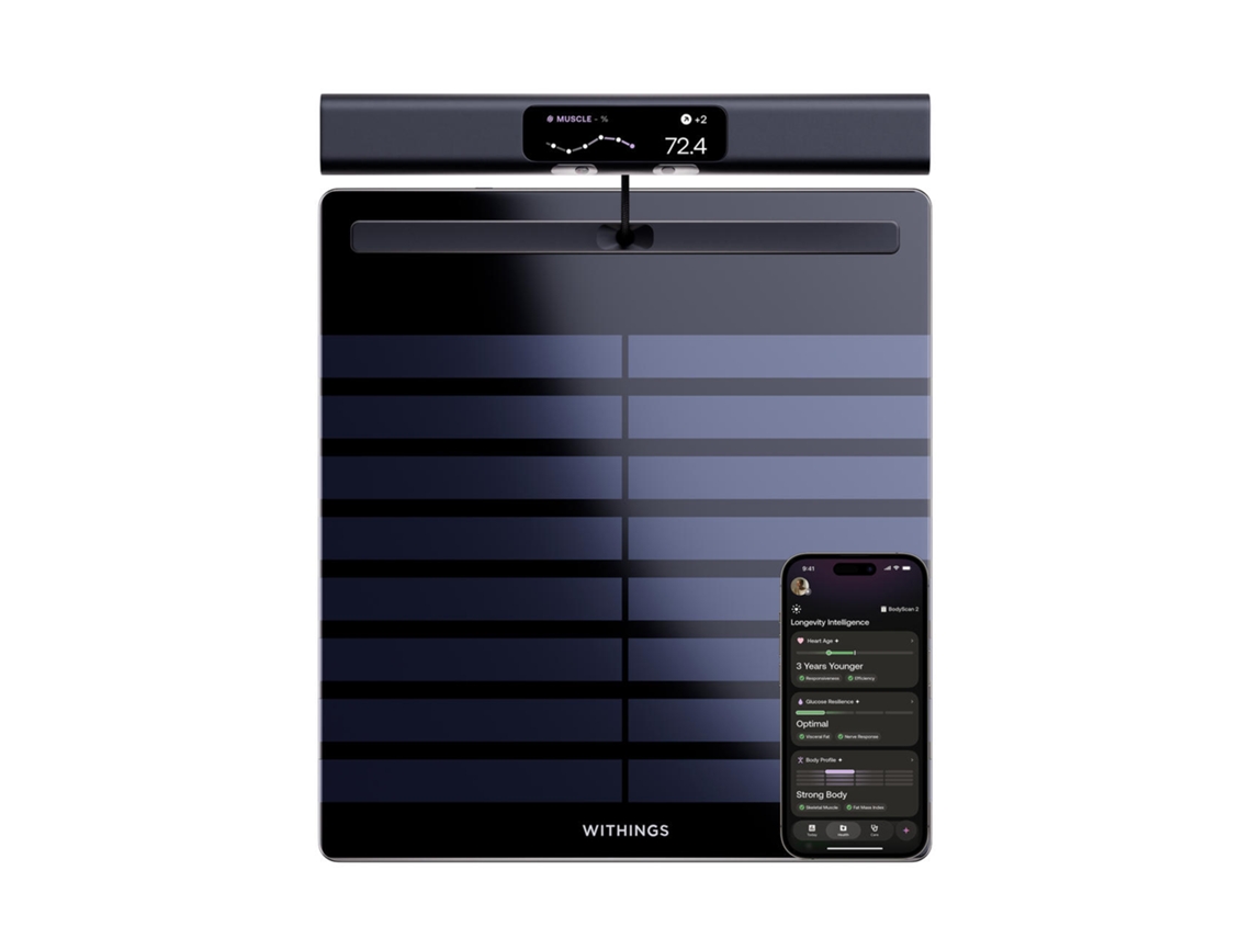 Balança WITHNGS BodyScan (Preto)