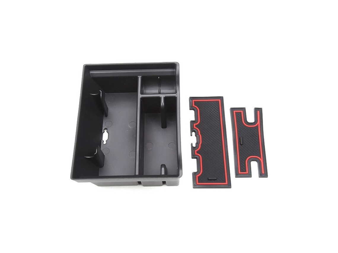 Lurelia Bandeja Para Console, 3 Peças, Em Plástico, Preto