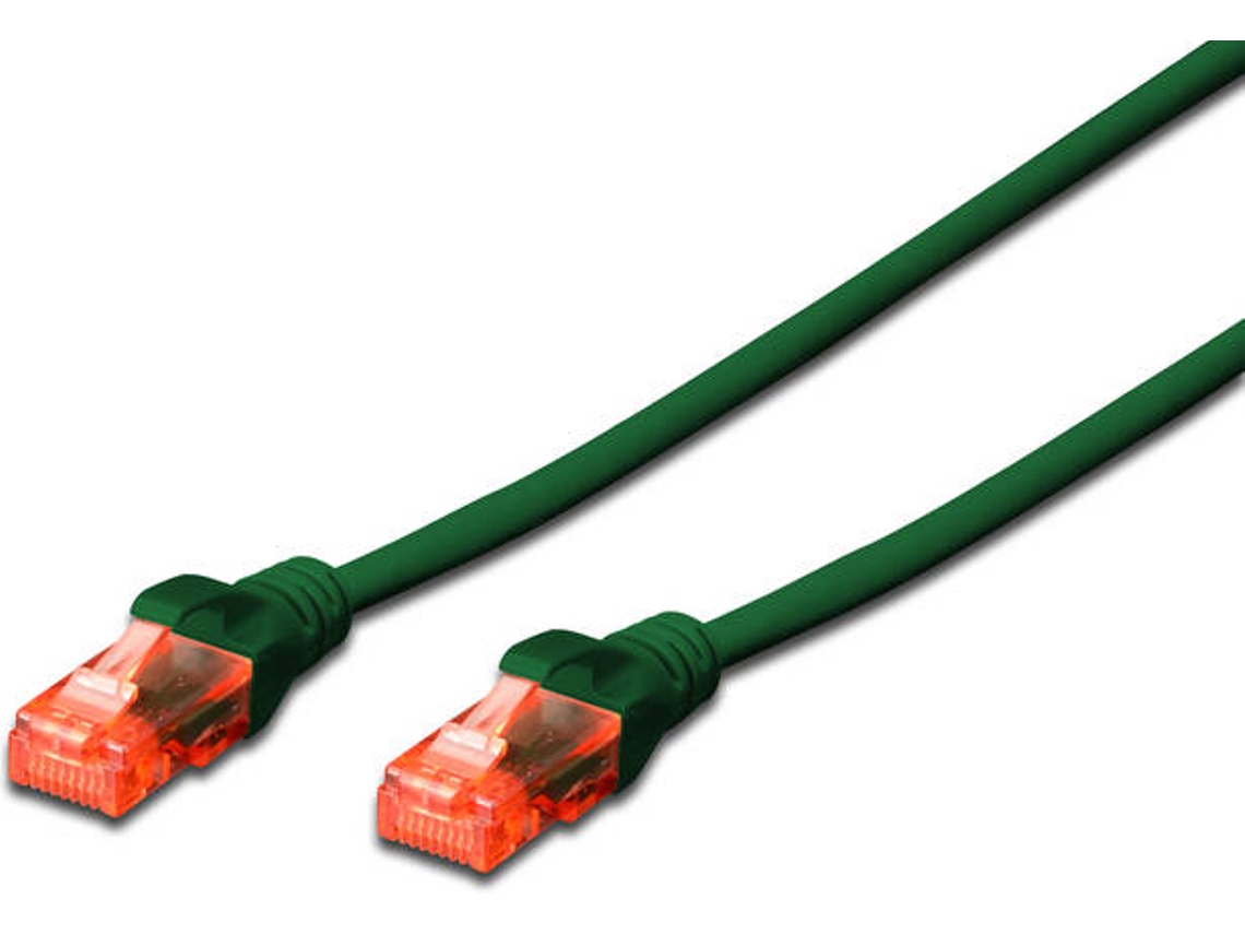Cabo de Rede ASSMANN (RJ45 - 2 m - Verde)