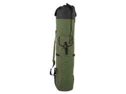 Saco Cilíndrico de Transporte para Vara de Pesca Verde Militar