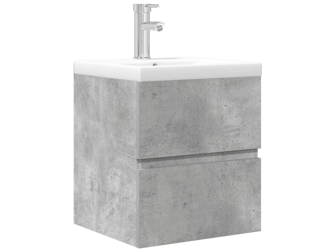 Bathroom Furniture Set, Bathroom Furniture Sets Vidaxl Cinzeto Madeira Processada (41 X 38.5 X 45 Cm)