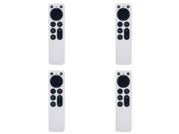 Controle Remoto Universal 4x Para Apple Tv 4k: Alta Compatibilidade, Longo Alcance E Design Ergonômico._glo