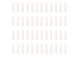 Tampas Protetoras De Extremidade De Cabide 300pcs