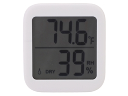 Termômetro Higrômetro Digital com Display LCD, Apoio Magnético e Mesa para Casa, Medição Precisa de Temperatura e Umidade | S/MARCA