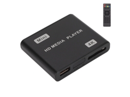 Reprodutor de Mídia Mini 4k Hd com Controle Remoto LAXISCREED