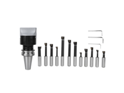 Kit De Brocas Cnc 40cr Laxiscreed Para Fresagem E Furação Com Caixa De Armazenamento