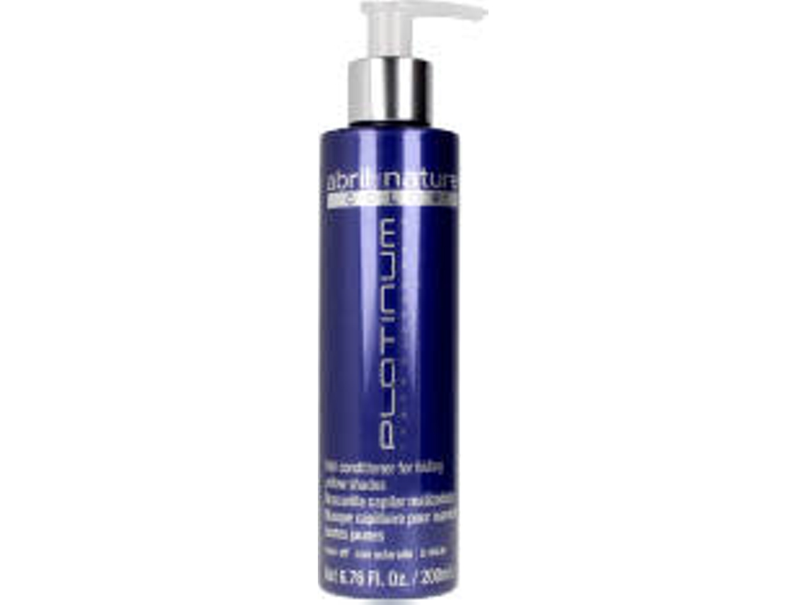 Color Platinum Hair Conditioner Hiding Yellow Shades 200 Ml