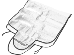 Capa Para Para-brisa De Carro 140x70 Cm Em Espuma Espessa