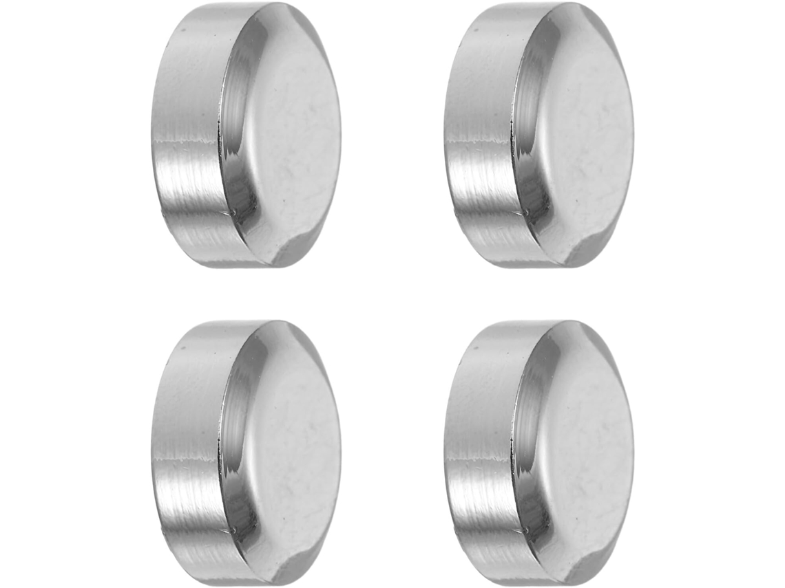 4 Clipes De Metal Para Montagem Na Parede, De 4,5 A 6 Mm, Para Espelho Redondo Sem Moldura.
